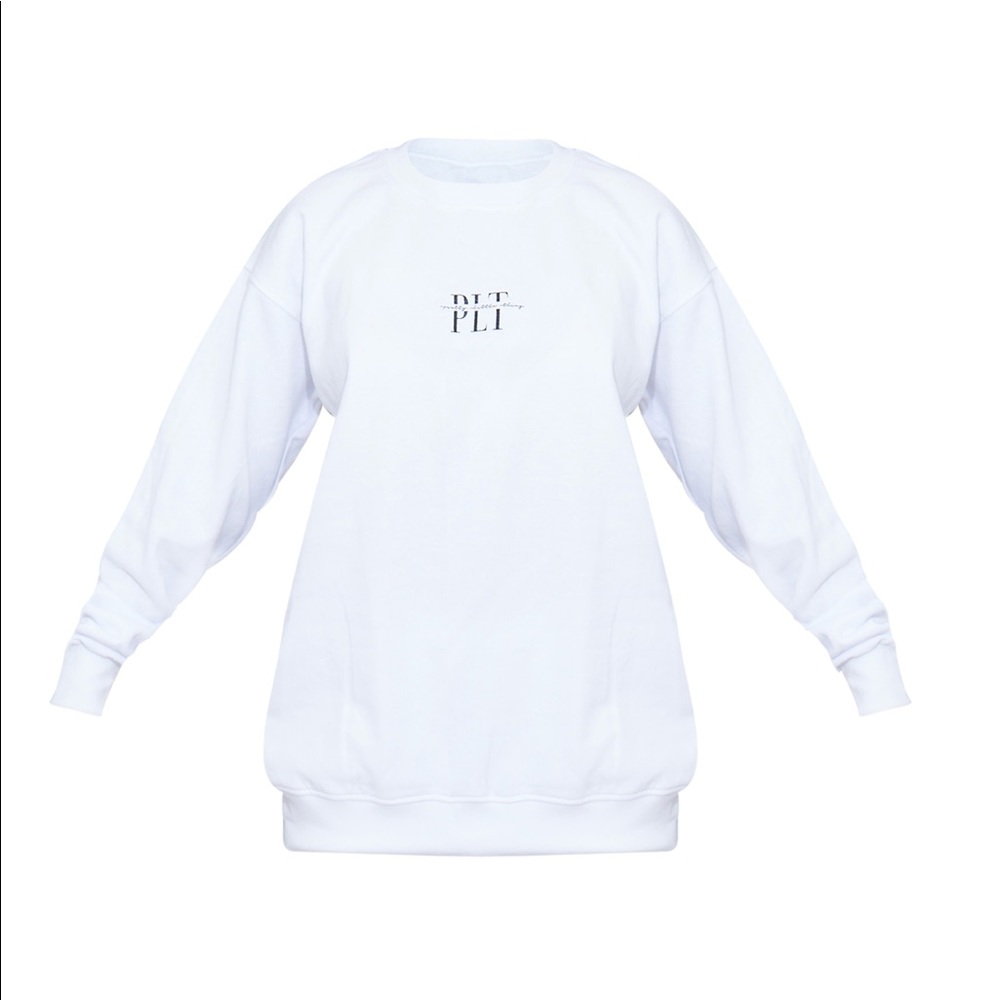 Pretty Little Thing White Sweater